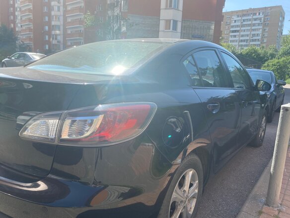 2011 Mazda 3 II (BL) Рестайлинг, чёрный - вид 11