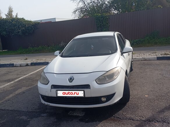 2012 Renault Fluence I, белый, 250000 рублей