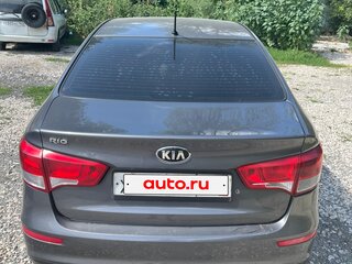 2016 Kia Rio III Рестайлинг, серый, 1080000 рублей, вид 3