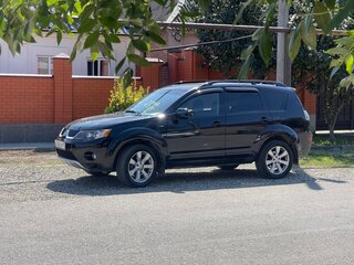 2008 Mitsubishi Outlander II, чёрный, 810000 рублей, вид 5