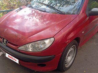 2001 Peugeot 206, красный, 250000 рублей, вид 1