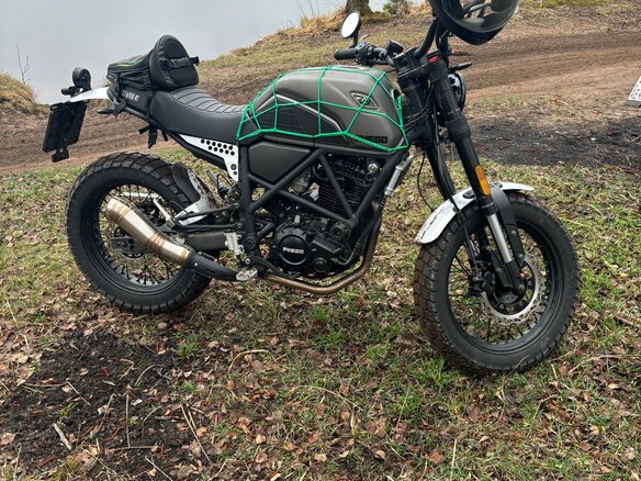 2023 Fuego Scrambler 250, серый, 160000 рублей - вид 1