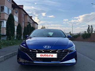 2022 Hyundai Elantra VII (CN7), синий, 1950000 рублей, вид 1