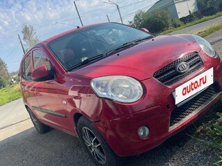 2008 Kia Picanto I Рестайлинг, красный, 370000 рублей, вид 1
