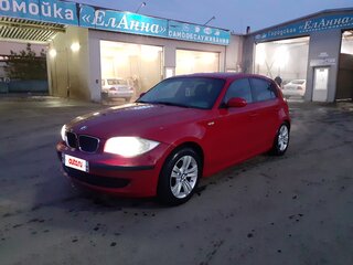 2007 BMW 1 серии 118i I (E81/E82/E87/E88) Рестайлинг, красный, 700000 рублей, вид 1