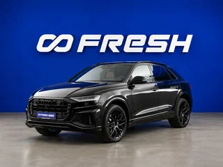 2020 Audi Q8 45 TDI I (4M), чёрный, 7377999 рублей, вид 5
