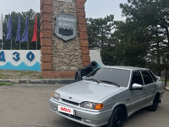 2005 Lada (ВАЗ) 2115, серебристый, 180000 рублей - вид 8