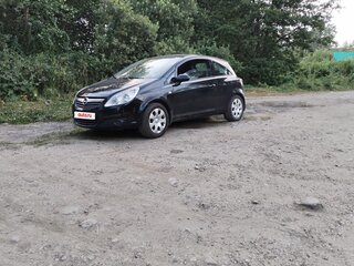 2008 Opel Corsa D, чёрный, 330000 рублей, вид 4