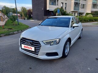 2018 Audi A3 III (8V) Рестайлинг, белый, 1570000 рублей, вид 2