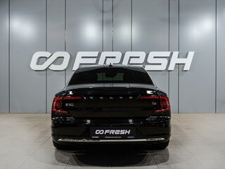 2020 Volvo S90 II Рестайлинг, чёрный, 3289000 рублей, вид 4