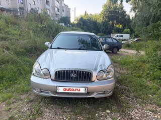 2002 Hyundai Sonata IV (EF) Рестайлинг, серебристый, 200000 рублей, вид 2