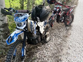 2025 Kayo K1 250 MX, синий, 105000 рублей, вид 1