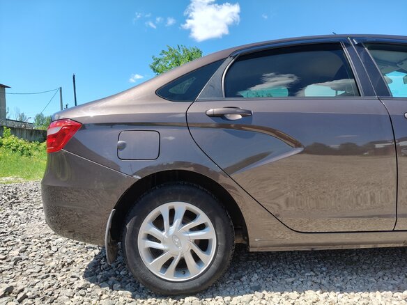 2016 Lada (ВАЗ) Vesta I, коричневый, 760000 рублей - вид 3