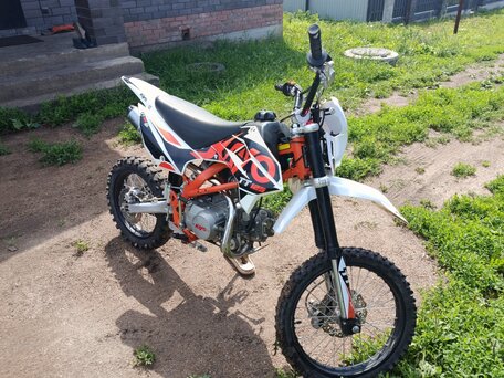 2024 Kayo Basic TT125, белый, 80000 рублей, вид 4