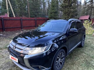 2015 Mitsubishi Outlander III Рестайлинг, чёрный, 1280000 рублей, вид 2