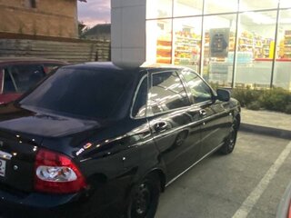 2010 Lada (ВАЗ) Priora I, чёрный, 400000 рублей, вид 4