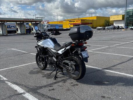 2013 Suzuki V-Strom DL 650, белый, 580000 рублей, вид 3