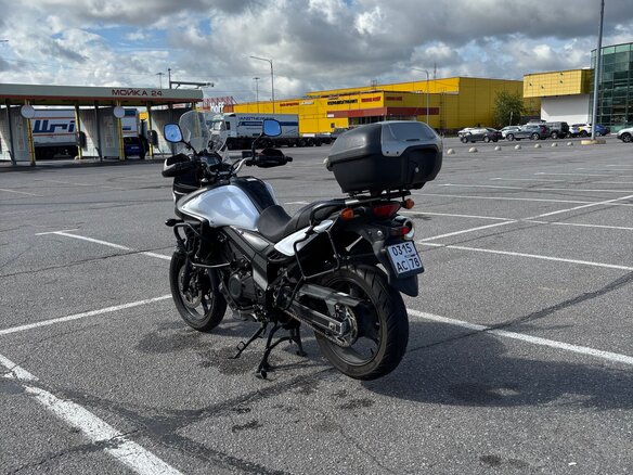 2013 Suzuki V-Strom DL 650, белый - вид 2