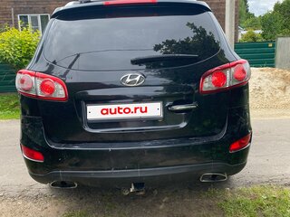 2011 Hyundai Santa Fe II Рестайлинг, чёрный, 1300000 рублей, вид 3