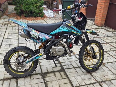 2022 Regulmoto Seven 125E, чёрный, 65000 рублей, вид 1