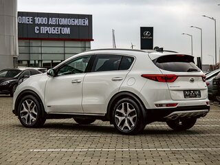 2018 Kia Sportage IV, белый, 1785000 рублей, вид 4