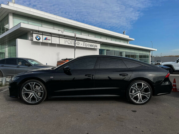 2019 Audi A7 50 TDI II (4K), чёрный, 5830000 рублей - вид 7