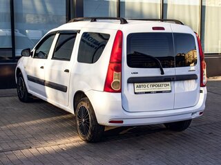 2018 Lada (ВАЗ) Largus I, белый, 735000 рублей, вид 3