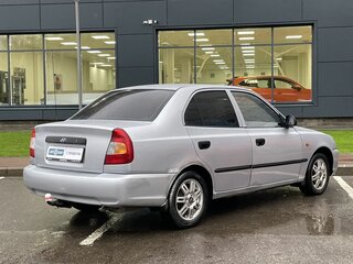 2007 Hyundai Accent ТагАЗ II, серебристый, 315000 рублей, вид 5