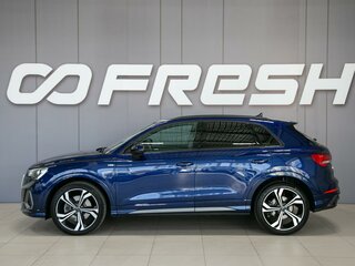 2021 Audi Q3 40 TFSI II (F3), синий, 3550000 рублей, вид 4