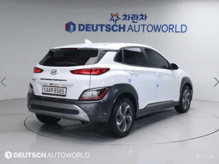 2022 Hyundai Kona I Рестайлинг, голубой, 1457500 рублей, вид 4