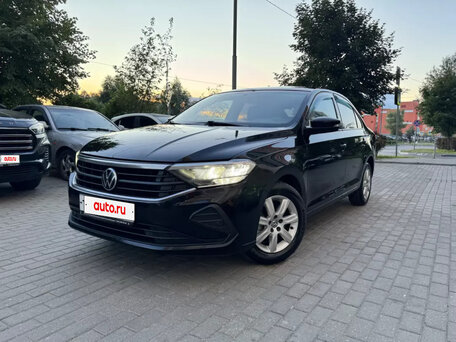 2020 Volkswagen Polo VI, чёрный, 1180000 рублей, вид 1