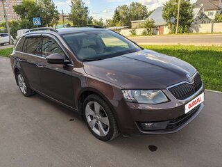 2015 Skoda Octavia III (A7), коричневый, 1700000 рублей, вид 1