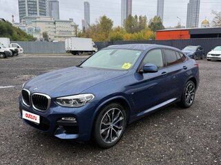2019 BMW X4 30d II (G02), синий, 5000000 рублей, вид 1