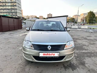 2013 Renault Logan I Рестайлинг, бежевый, 650000 рублей, вид 1