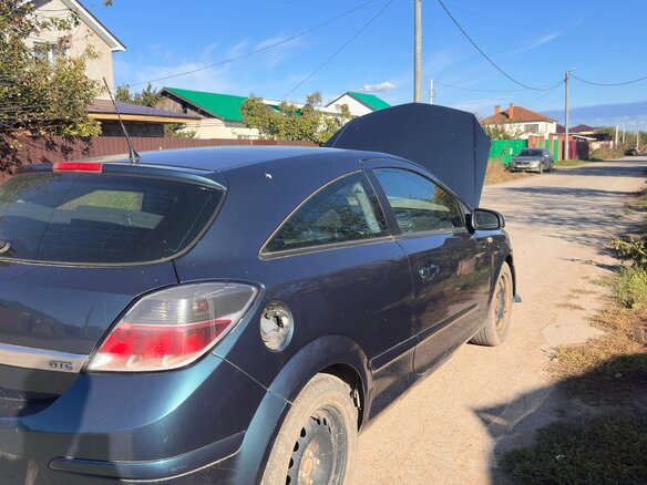2007 Opel Astra GTC H Рестайлинг, синий, 225000 рублей - вид 4