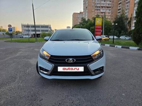 2019 Lada (ВАЗ) Vesta I, белый, 890000 рублей, вид 3