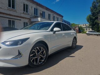 2021 Hyundai Sonata VIII (DN8), жёлтый, 1350000 рублей, вид 3