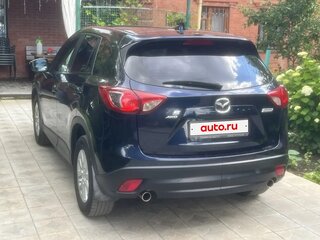 2015 Mazda CX-5 I Рестайлинг, синий, 1850000 рублей, вид 4