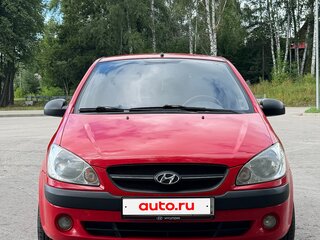 2008 Hyundai Getz I Рестайлинг, красный, 490000 рублей, вид 1