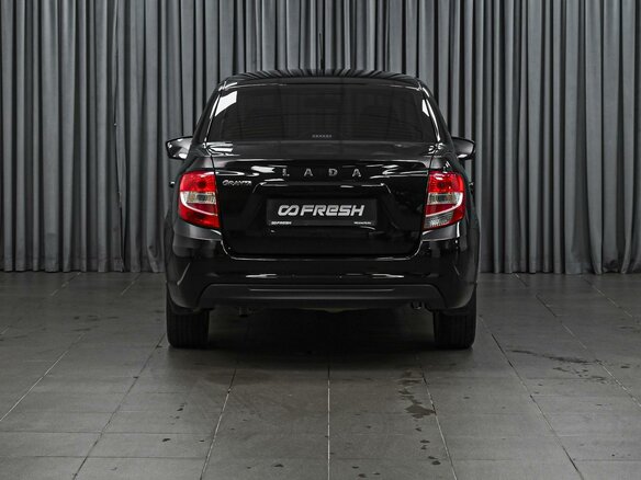2022 Lada (ВАЗ) Granta I Рестайлинг, чёрный, 798000 рублей - вид 3