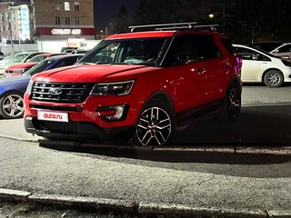 2015 Ford Explorer V Рестайлинг, красный, 2300000 рублей, вид 1