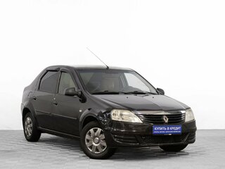 2010 Renault Logan I Рестайлинг, чёрный, 349000 рублей, вид 1