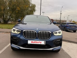 2021 BMW X4 20d II (G02), синий, 5385000 рублей, вид 2