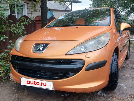 2008 Peugeot 207 I, оранжевый, 300000 рублей, вид 1