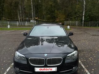 2013 BMW 5 серии 520i VI (F10/F11/F07), чёрный, 1700000 рублей, вид 2