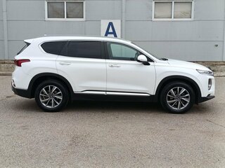 2019 Hyundai Santa Fe IV, белый, 2580000 рублей, вид 4