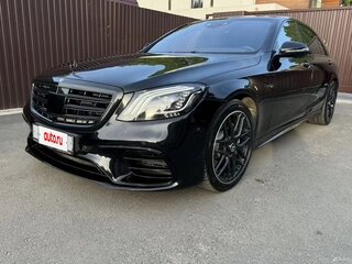 2018 Mercedes-Benz S-Класс AMG 63 AMG Long III (W222, C217) Рестайлинг, чёрный, 5699999 рублей, вид 2