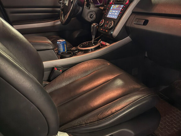 2010 Mazda CX-7 I Рестайлинг, синий, 820000 рублей - вид 9