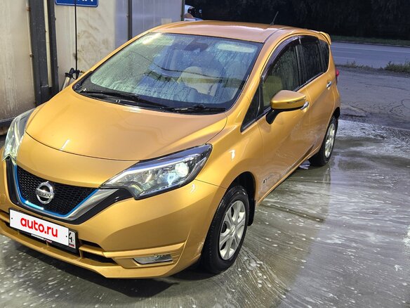 2016 Nissan Note e-Power II Рестайлинг, жёлтый, 950000 рублей - вид 2