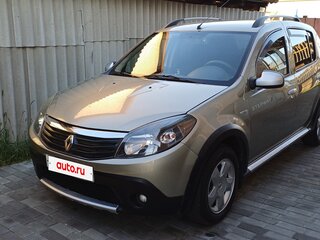 2012 Renault Sandero Stepway I, бежевый, 620000 рублей, вид 1